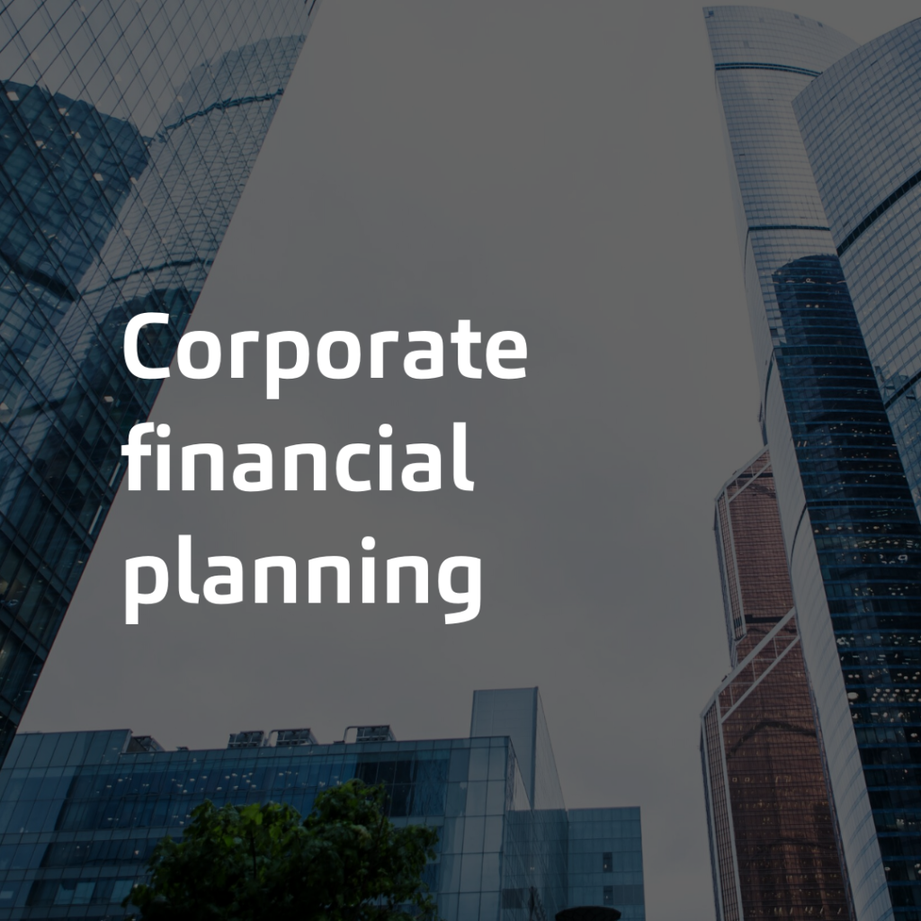 Corporate financial planning