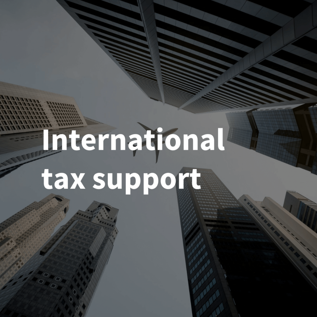International tax support