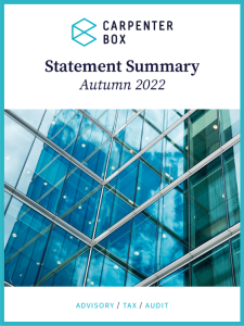 Autumn Statement Summery 2022