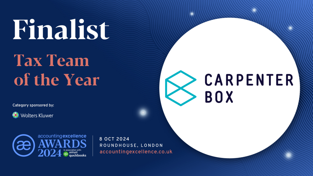 Tax Team of the Year finalist badge